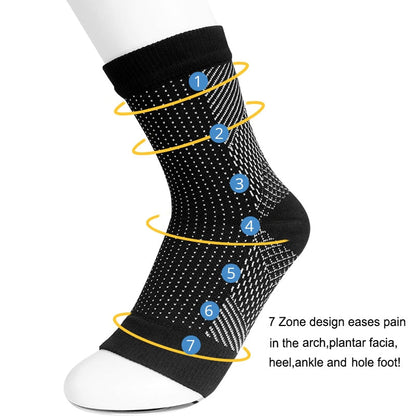 Comfort Foot Anti Fatigue Women Compression Socks Sleeve Elastic Men&#39;s Socks Women Relieve Swell Ankle Sokken Compression Socks