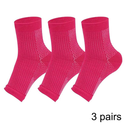 Comfort Foot Anti Fatigue Women Compression Socks Sleeve Elastic Men&#39;s Socks Women Relieve Swell Ankle Sokken Compression Socks